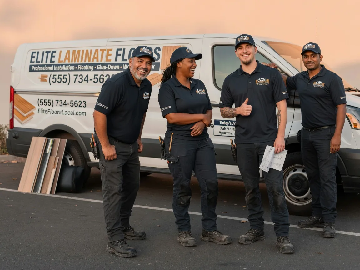 Laminate flooring installation company in Kirkman, IA